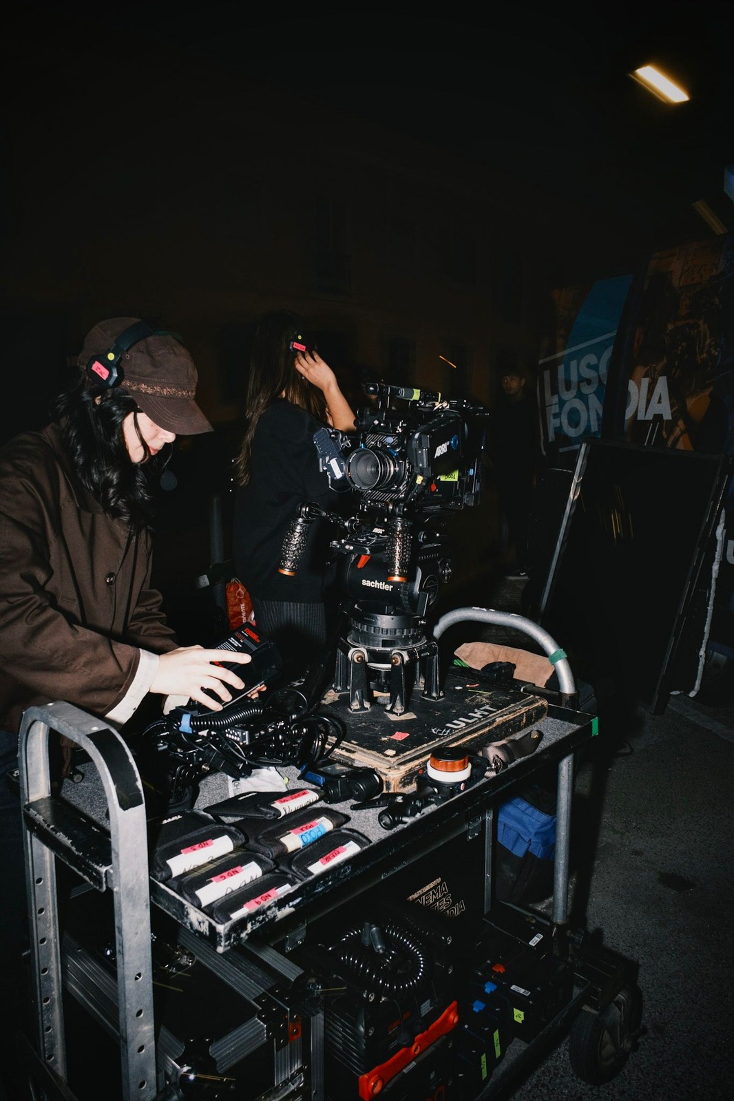 Manuela Caldara on location